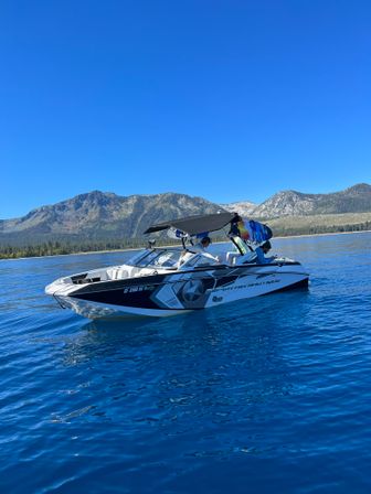 Tahoe Boat Day: Private Boat Rental with Captain, Cruise & Watersports image 10