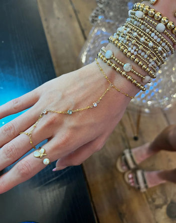 Group Permanent Jewelry, Charm Bar or Bandana Bar Experience image 2
