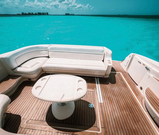Private 46’ Luxury Yacht Charter with Snorkeling & Sailing in Isla Mujeres & Cancun Lagoon image 8
