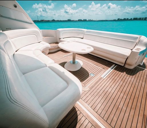 Private 46’ Luxury Yacht Charter with Snorkeling & Sailing in Isla Mujeres & Cancun Lagoon image 7