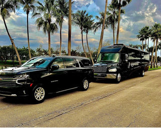 Chauffeured Limo Sprinters or SUVs BYOB Party Transportation with Complimentary Champagne image 2