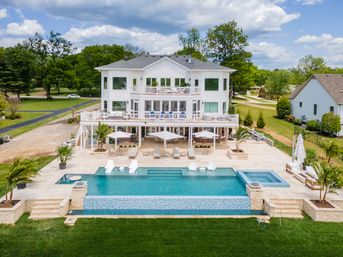 Lakeside Oasis: Lakefront Estate with Pool, Hot Tub + Fire Pit image 4