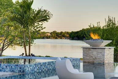 Lakeside Oasis: Lakefront Estate with Pool, Hot Tub + Fire Pit image 3