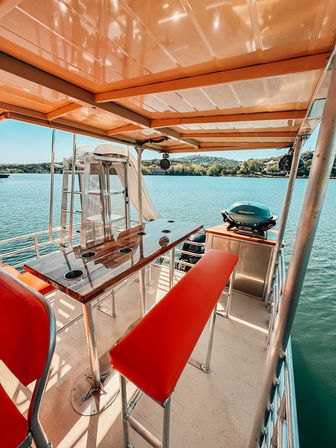 Lake Austin Tiki Pontoon with Waterslide and Grill (up to 24 Passengers) image 7