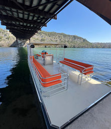 Party on the Water: Tiki Pontoon with Waterslide on Lake Austin image