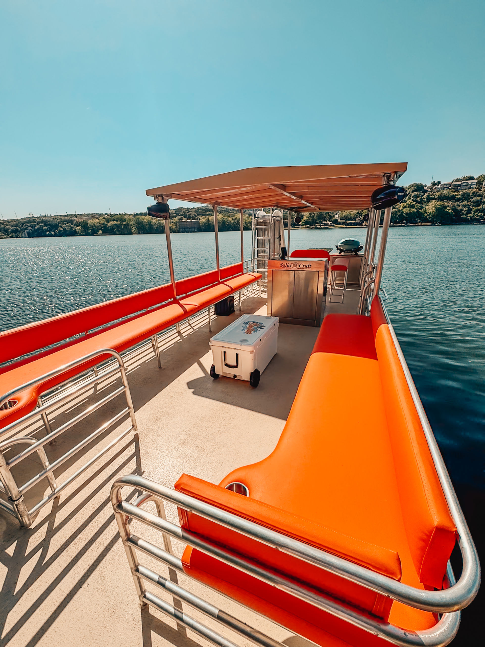 Lake Austin Tiki Pontoon with Waterslide and Grill (up to 24 Passengers) image 2