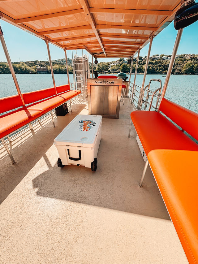 Lake Austin Tiki Pontoon with Waterslide and Grill (up to 24 Passengers) image 3