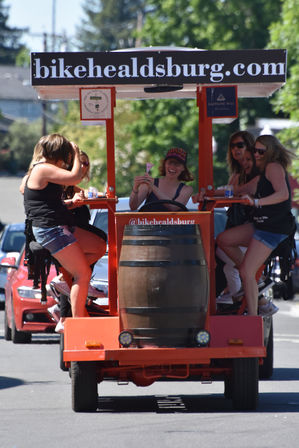 Bike Healdsburg Party Bike: Bar Crawl or Wine Tasting & Nibbles Tour image 7