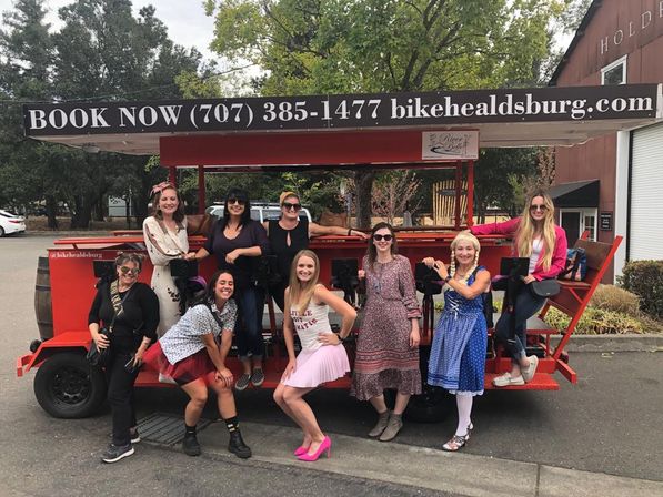 Bike Healdsburg Party Bike: Bar Crawl or Wine Tasting & Nibbles Tour image 20