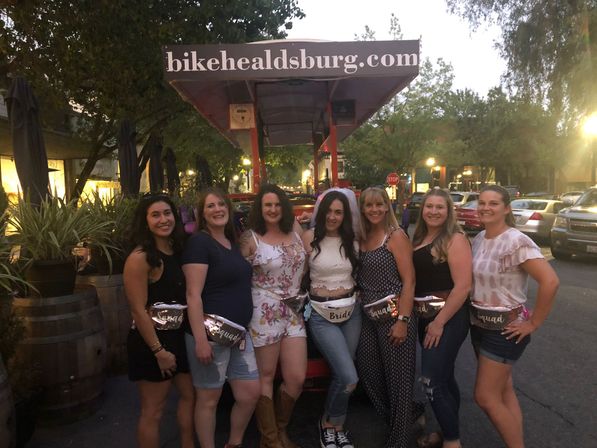 Bike Healdsburg Party Bike: Bar Crawl or Wine Tasting & Nibbles Tour image 30