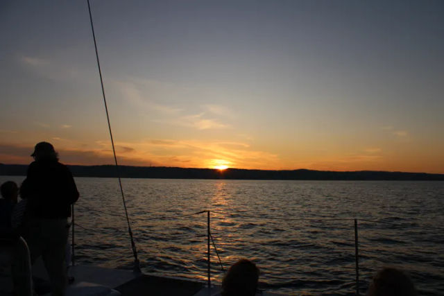 Champagne Sunset Cruise on Old Mission Peninsula image 3