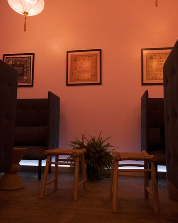 Immersive Tea Lounge with Fortune Booths image 6