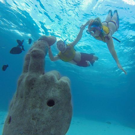 Snorkel with Turtles at the Underwater Museum image 2