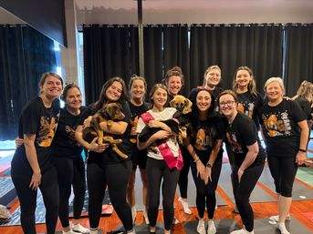Puppy Yoga: Private Yoga Party with Puppy Snuggles image 6