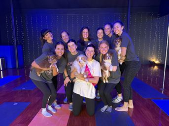Puppy Yoga: Private Yoga Party with Puppy Snuggles image 3