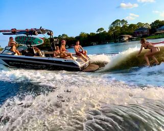 Ultimate Crab Island Experience: Party Barge with Captain for Up to 12 Guests image 29