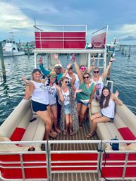 Ultimate Crab Island Experience: Party Barge with Captain for Up to 12 Guests image 26