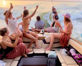 Ultimate Crab Island Experience: Party Barge with Captain for Up to 12 Guests image 35