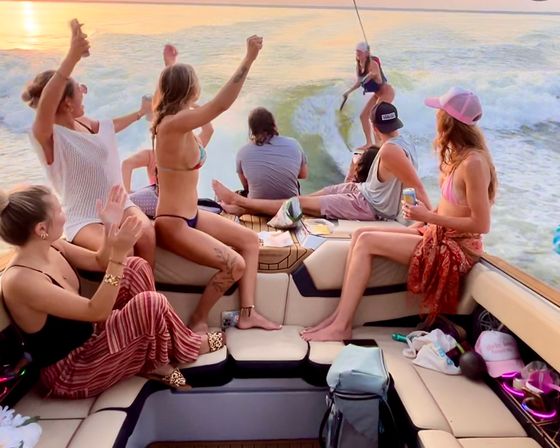 Ultimate Crab Island Experience: Party Barge with Captain for Up to 12 Guests image 35