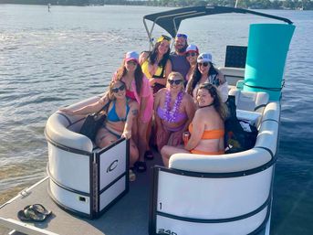 Ultimate Crab Island Experience: Party Barge with Captain for Up to 12 Guests image 44
