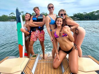 Ultimate Crab Island Experience: Party Barge with Captain for Up to 12 Guests image 32