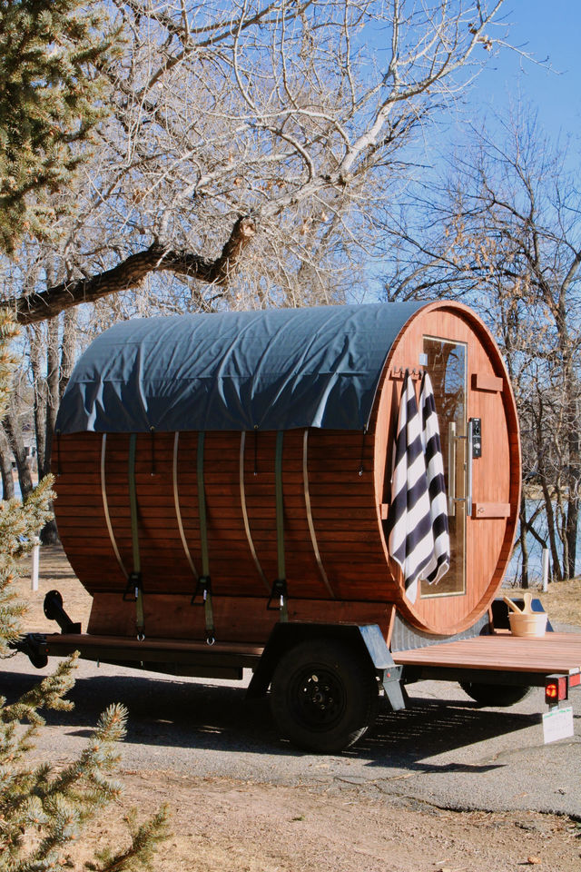 Mobile Sauna, Shower, and Cold Plunge Delivered To Your Party image 3