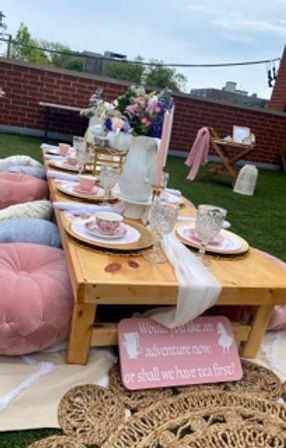 Luxury Custom Picnic Experience with Decor Setup & Table Setting image 10