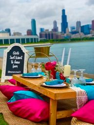 Luxury Custom Picnic Experience with Decor Setup & Table Setting image 9