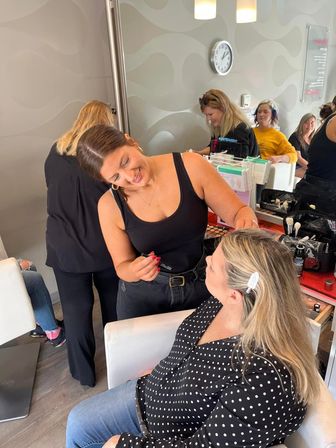 Bachelorette Beauty Party: Blow Outs, Deep Conditioning, Eye Masks & Express Makeup image 8
