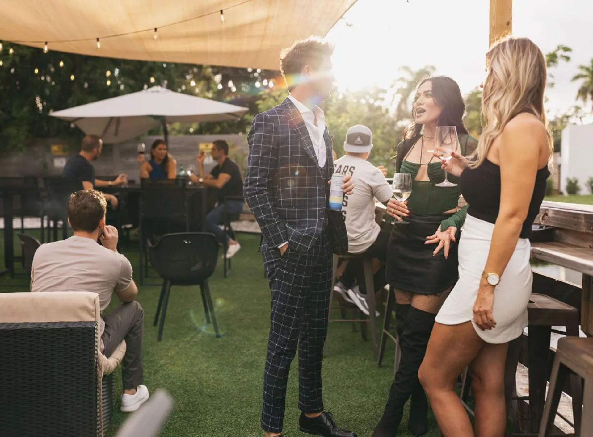 Private Patio Party in St. Petersburg: Cigars, Wine & Live Music image 1