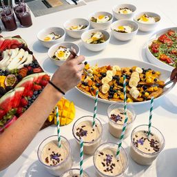 Curated Dazzling Dining Experience with Private Chef, Brunch Setups, Vibrant Table Spreads and More image 12