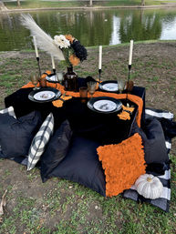 Spooky Picnic Experience in DFW: Chic Halloween Vibes & Cozy Setup image 1