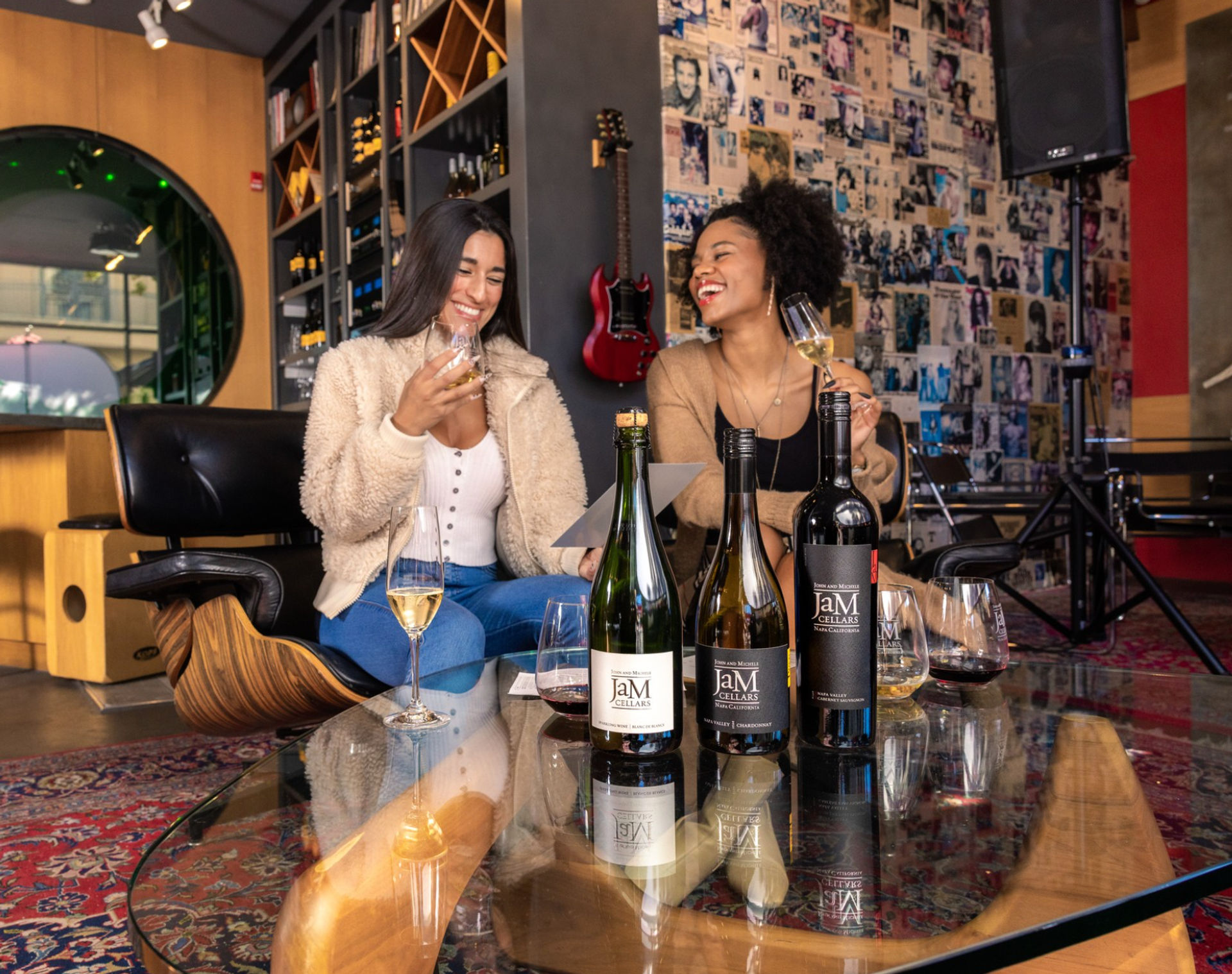 Insta-Worthy Wine & Live Music Experience in Downtown Napa at JaM Cellars Wine & Music Studio image 1