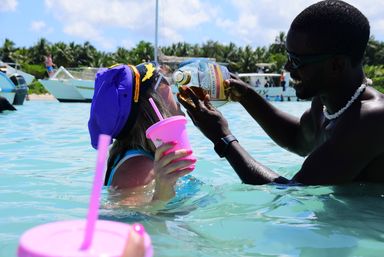 Private Catamaran Booze Cruise & Snorkeling image 2