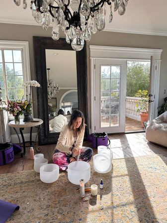Private Crystal Sound Bath & Guided Meditation in Wine Country image 2