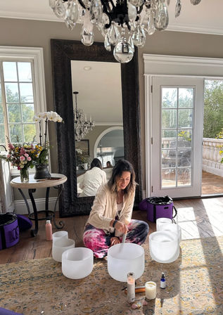 Relax & Recenter: Private Sound Bath & Meditation Session at Your Location of Choice image 2