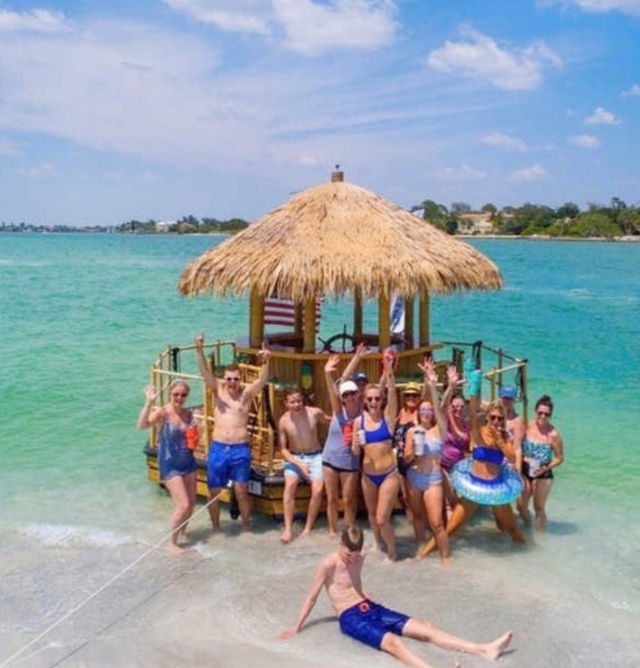 Customizable Clearwater Beach Private Tiki Cruises: BYOB Bar Hopping, Swimming & More image 5