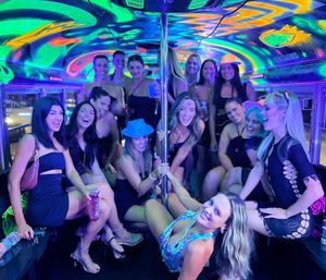 The Astro Experience: Luxury Party Bus with Live DJ, Neon Lights & Cosmic Energy for an Unforgettable Night Out! image 15