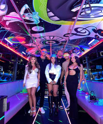 The Astro Experience: Luxury Party Bus with Live DJ, Neon Lights & Cosmic Energy for an Unforgettable Night Out! image 6