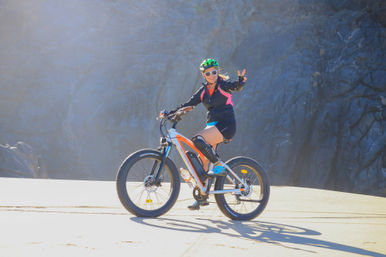 Electric Bike Beach Adventure with Mexican Buffet Lunch image 8