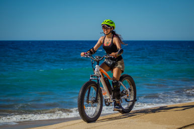 Electric Bike Beach Adventure with Mexican Buffet Lunch image 17