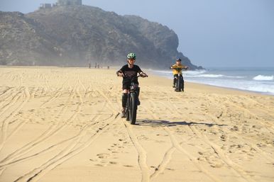 Electric Bike Beach Adventure with Mexican Buffet Lunch image 12