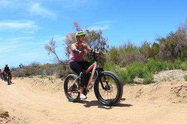 Electric Bike Beach Adventure with Mexican Buffet Lunch image 14