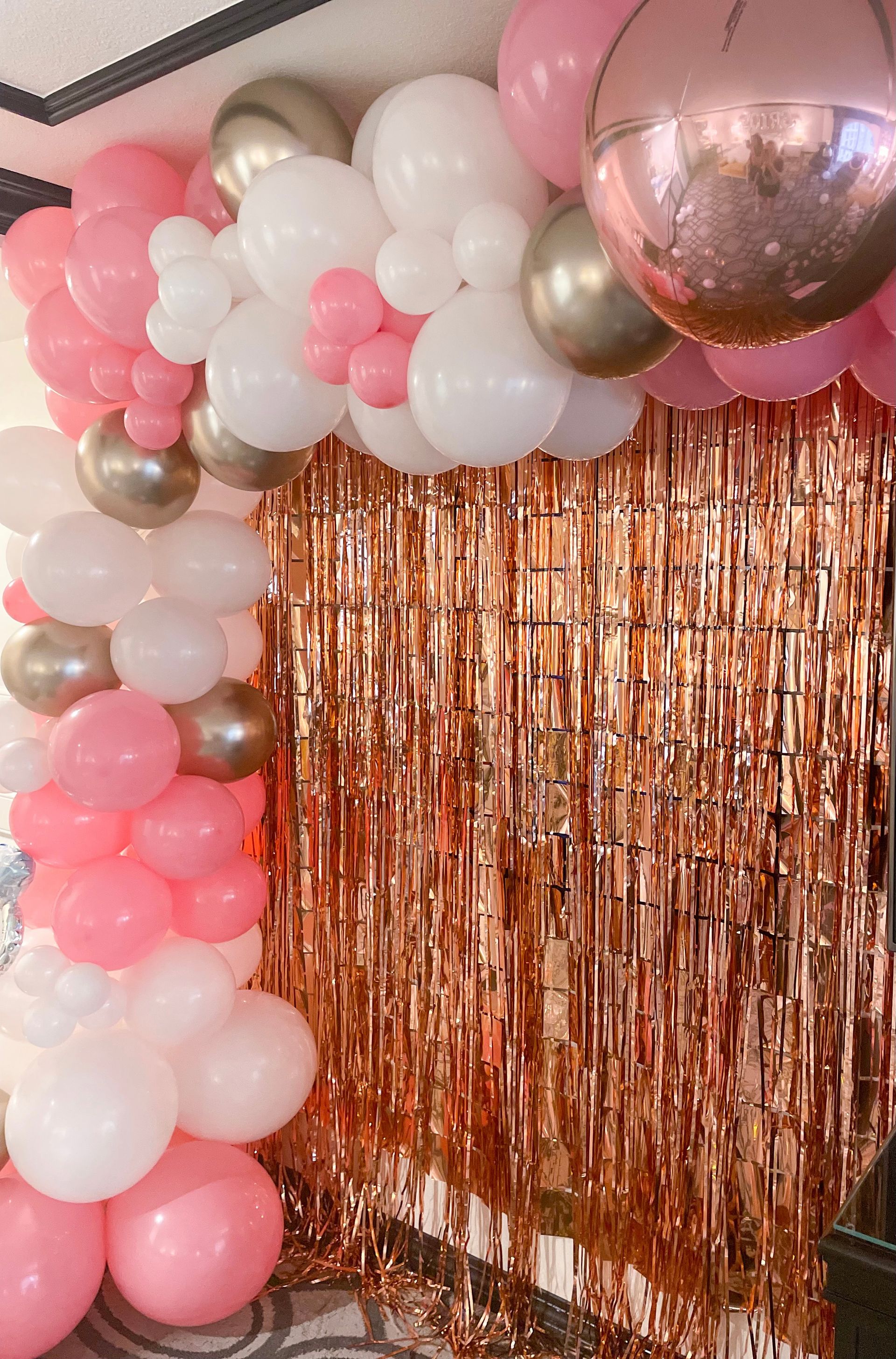 Insta-Worthy Pre-Arrival Party Decorations with Fill-the-Fridge, Gift Bags,  Mimosa Bar, Luggage Service and more