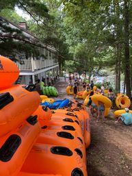 River Tubing & Private BYOB Beach Party with Tubes, Return Shuttle, Coolers, Games and More image 14
