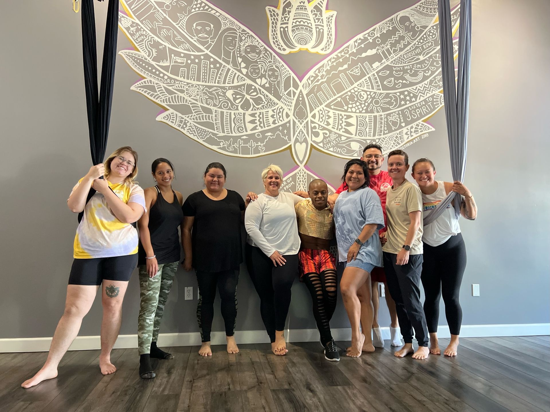 Custom Aerial Yoga or Silks Party Experience: Fun, Relaxing & More image 2