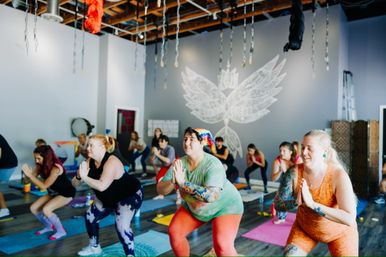 Custom Aerial Yoga or Silks Party Experience: Fun, Relaxing & More image 3