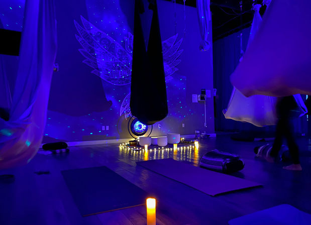 Custom Aerial Yoga or Silks Party Experience: Fun, Relaxing & More image 26