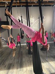 Custom Aerial Yoga or Silks Party Experience: Fun, Relaxing & More image 18