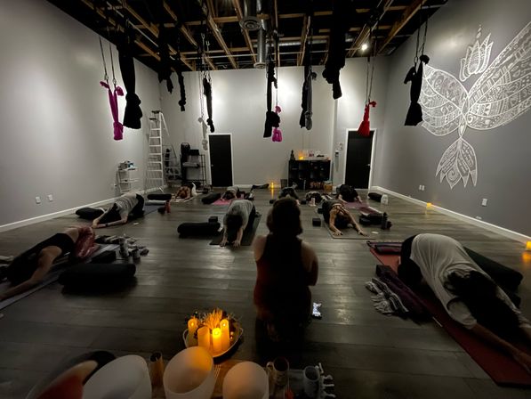 Custom Aerial Yoga or Silks Party Experience: Fun, Relaxing & More image 22